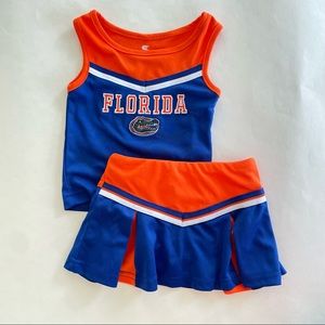 Florida Gators 2-piece embroidered infant cheer outfit